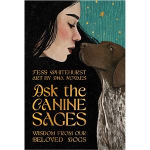 Blue Angel Оригинални карти Оракул Ask The Canine Sages - Tess Whitehurst, Anna Novaes
