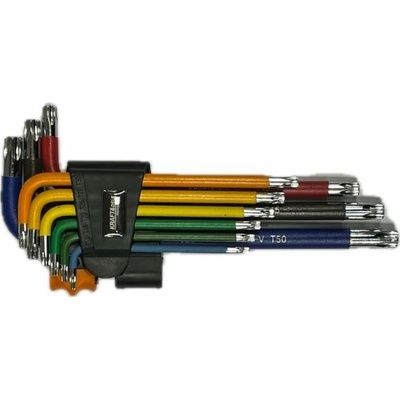 Kraft & Dele Sada barevných imbusových klíčů TORX 9 prvků KD11930