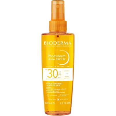 Bioderma Photoderm Bronz olej na opalování SPF30 200 ml – Zboží Mobilmania