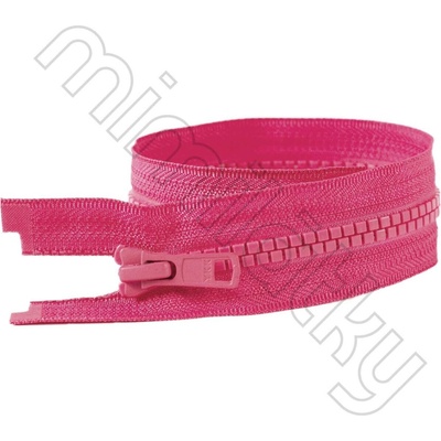 Zip kostěný dělitelný VISLON FLAT® fuchsiová 30 cm YKK