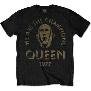 Queen We Are The Champions Black 2XL Риза (QUTS16MB05)