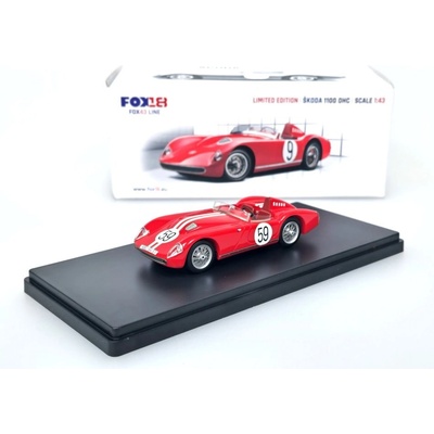 FOX18 Škoda 1100 OHC Spider Rusko 1958 59 Fousek 1:43