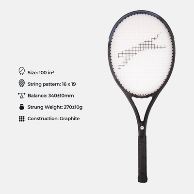 Slazenger Тенис ракета Slazenger RazorTennis Racket - Black