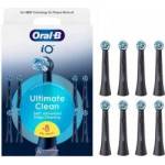 Oral-B | Wymienne główki do szczoteczek do zębów | iO UltimateClean | Główki | Dla dorosłych | Liczba główek w zestawie 8 | Czarny