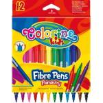 Colorino Флумастери 12 цвята Colorino
