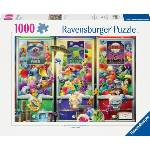 Ravensburger Пъзел Ravensburger от 1000 части - Животни, извънземни и нинджи (7012001482)