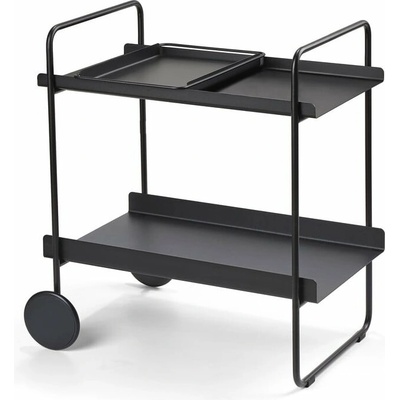 Zone servírovací vozík A-Cocktail 66 cm čierna kov