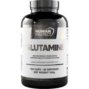 Human Protect Glutamine Capsules 1200 mg [120 капсули]