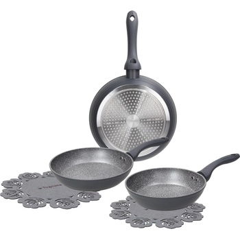 Tognana Комплект 3 тигана cookcircle ardesia, 20, 24 и 28 см (wo79133ardea)