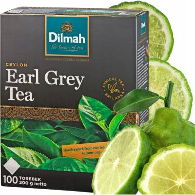 Dilmah YUM Earl Grey 100 Vrecúšok