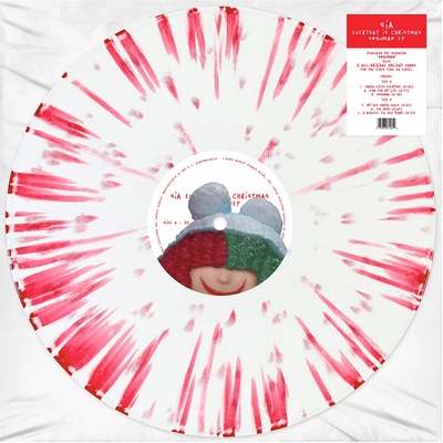 Sia - Everyday Is Christmas Snowman (Red, White Splatter Coloured) (LP) (075678615610)