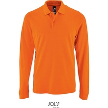 SOL's Collection polokošile Perfect LSL Men dlouhý rukáv pánská COT-25208723501 Oranžová