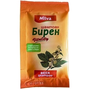 Milva šampón pivné droždie 12 ml
