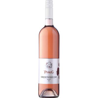 Pereg Cabernet Sauvignon rosé polosuché 2023 11% 0,75 l (čistá fľaša)