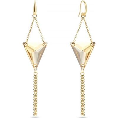 Spark zlaté se Swarovski Elements Trident KWG327118GS Golden Shadow