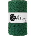 Bobbiny 3PLY Macramé Rope 3 mm 100 m Pine Green юта (TS-E037)