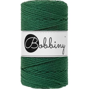 Bobbiny 3PLY Macramé Rope 3 mm 100 m Pine Green юта (TS-E037)