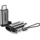 Ugreen USB-C na micro USB šedý US282