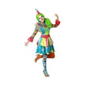 BigBuy Carnival Маскировъчен костюм за възрастни Жена клоун Размер m/l