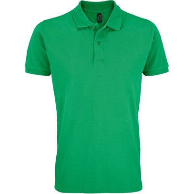 Sol´s Collection polokošile Perfect Men krátký rukáv pánská Cot-251134h3100 zelená spring