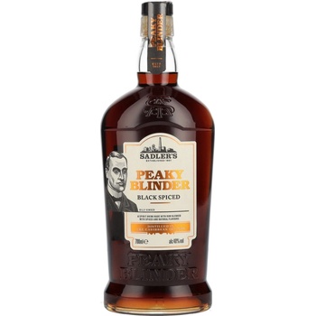 Sadler's Peaky Blinder Black Spiced 40% 0,7 l (čistá fľaša)