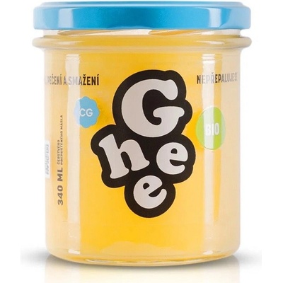 Ghee přepuštěné máslo BIO 340ml, České ghíčko
