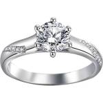 Silenti Jewelry Сребърен пръстен "Дар" - 6 - 52мм (16.6мм диам. )