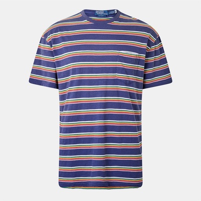 Ralph Lauren Тениска Polo Ralph Lauren Men's Multi Stripe T-Shirt - Classic Navy