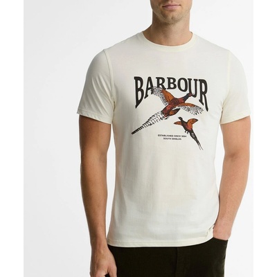 Barbour Pheasant Graphic Tailored T-Shirt White