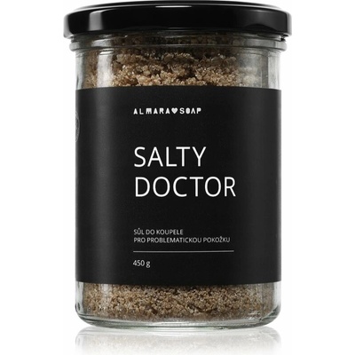 Almara Soap Bath relaxačná soľ do kúpeľa s vôňou Salty Doctor 450 g