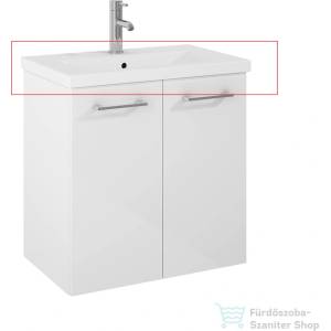 Jika Ponta 61x39,5 cm shiny white (H8105120001041)