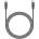 Метален кабел usb-c към lightning 1.2 m от next one - space gray (k-lght-usbc-met-sg)