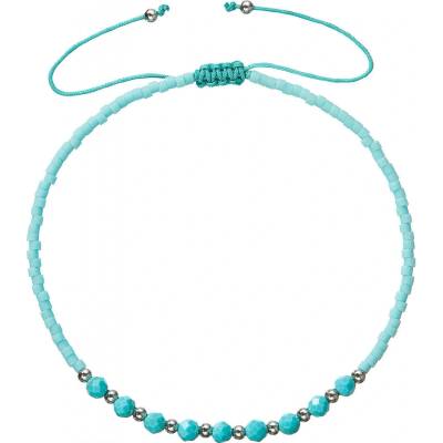 Pavona Textilní Miyuki náramek tyrkys 13037.3 turquoise