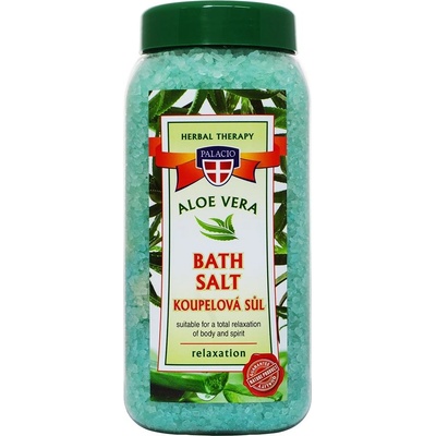 Palacio Aloe vera soľ do kúpeľa 900 g