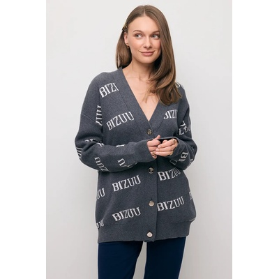 BIZUU Памучна жилетка Bizuu KYLE (KYLE.SZARY)