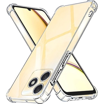 Techsuit Силиконов калъф с подсилени ръбове за Realme C53 - Прозрачен KP29938 (29938)