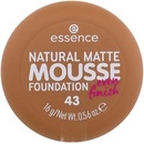 Essence Natural Matte Mousse penový make-up pre matný vzhľad 43 16 g