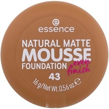 Essence Natural Matte Mousse penový make-up pre matný vzhľad 43 16 g