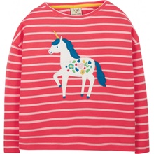 Frugi dětské triko s dlouhým rukávem Jednorožec