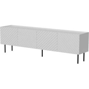 Cama MEBLE Cama LUCCA 4D ТВ шкаф 200x40x59 бял (490350)