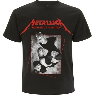 Metallica Hardwired Band Concrete Black XL Риза (METTS18MB04)