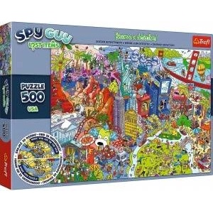 Trefl Spy Guy Lost Items puzzle 500 pcs. USA Trefl 37480