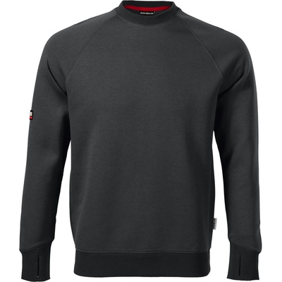 MALFINI Rimeck vertex w42 / Мъжки суитшърт - абаносово сиво 4xl (w429419)