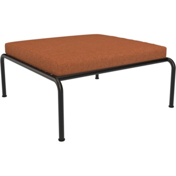 HOUE Avon II. Hnědá čalouněná zahradní podnožka