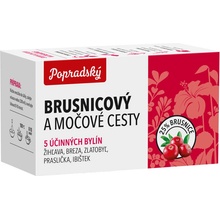 Popradský Funkčný čaj Brusnicový a močové cesty 30 g