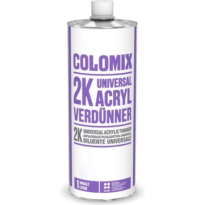 COLOMIX riedidlo 2K akryl Univerzal 1L