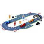 Tooky Toy Дървен комплект писта Tooky Toy (TJ100)