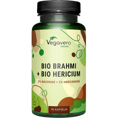 Vegavero Брахми (бакопа мониери) + Лъвска грива 90 капсули | Vegavero (VV-VITA-335)