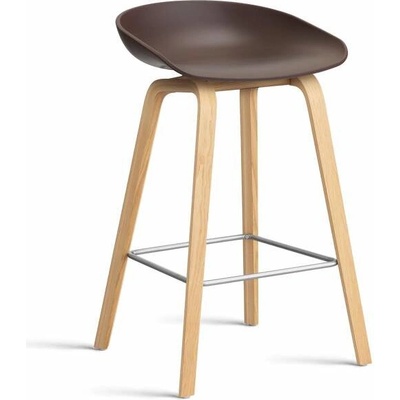 Hay AAS 32 Low lacquered oak veneer / raisin