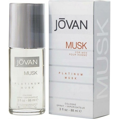 Jovan Musk Platinum Musk kolínská voda pánská 88 ml